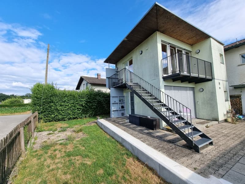 Helles 1-Zimmer-Studio mit Balkon in Wolfwil mieten (8)