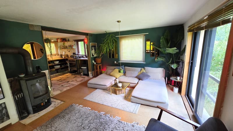 6-Zimmer-Zweifamilienhaus mit Panorama, Schwendi im Weisstannental SG (8)