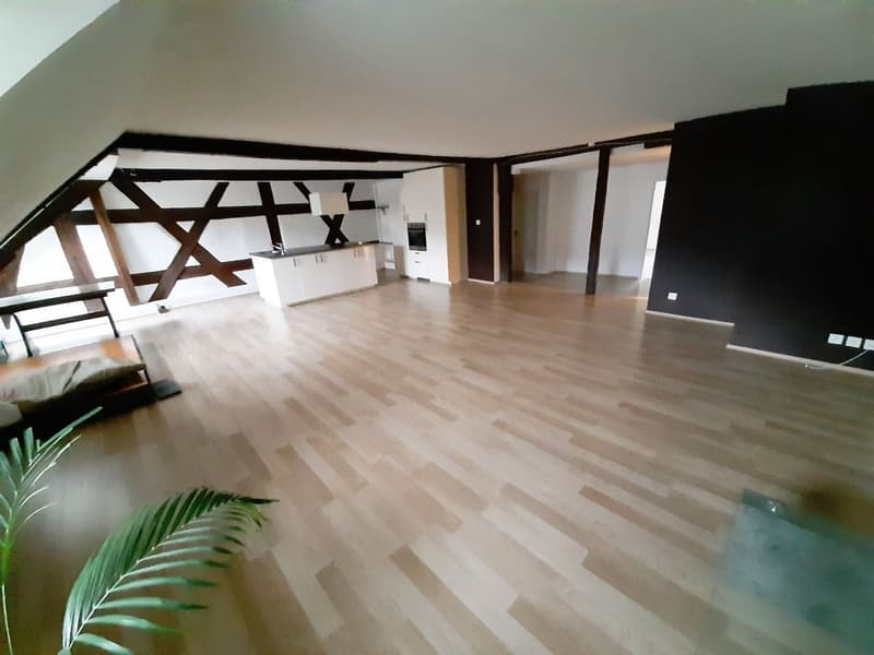 Charme und Raum: 3.5-Zimmer-Dachwohnung in Kaiserstuhl mieten (1)