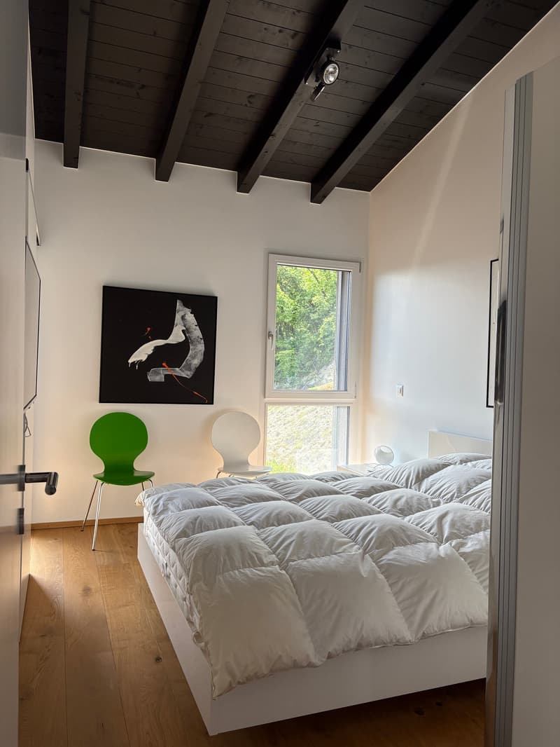 Savièse (VS) Magnifique attique de deux chambres en suite  avec vue panoramique sur les montagnes (11)