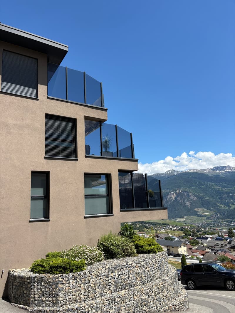 Savièse (VS) Magnifique attique de deux chambres en suite  avec vue panoramique sur les montagnes (3)