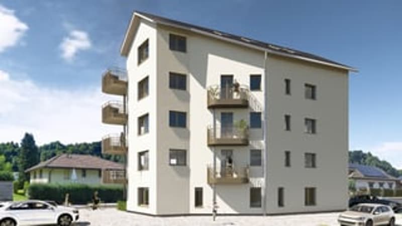 Letzte Wohnung: 4.5 Zimmer mit Sicht auf die Pilatuskette, barrierefrei – Menznau (1)