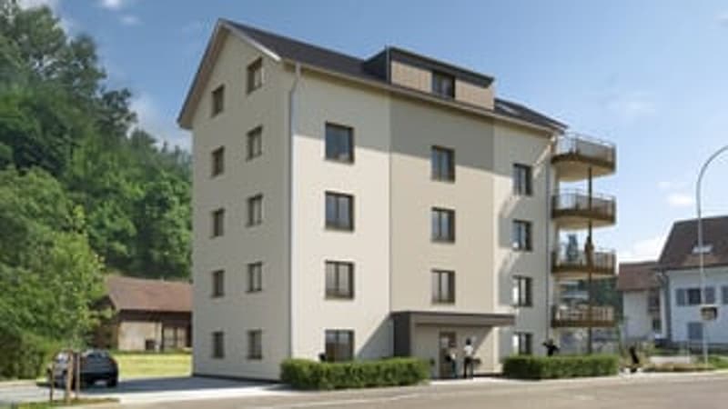Letzte Wohnung: 4.5 Zimmer mit Sicht auf die Pilatuskette, barrierefrei – Menznau (3)