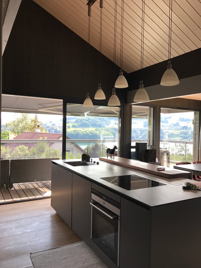 Magnifique appartement en attique de 4.5 pièces à Pont-la-Ville (11)