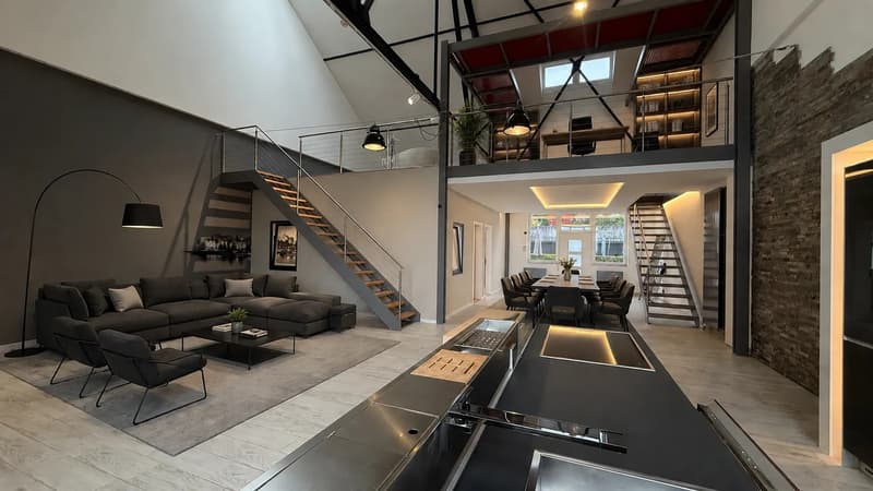 Modernes, spektakuläres Loft mit Seeblick und einer Höhe bis zu 8 Meter (1)