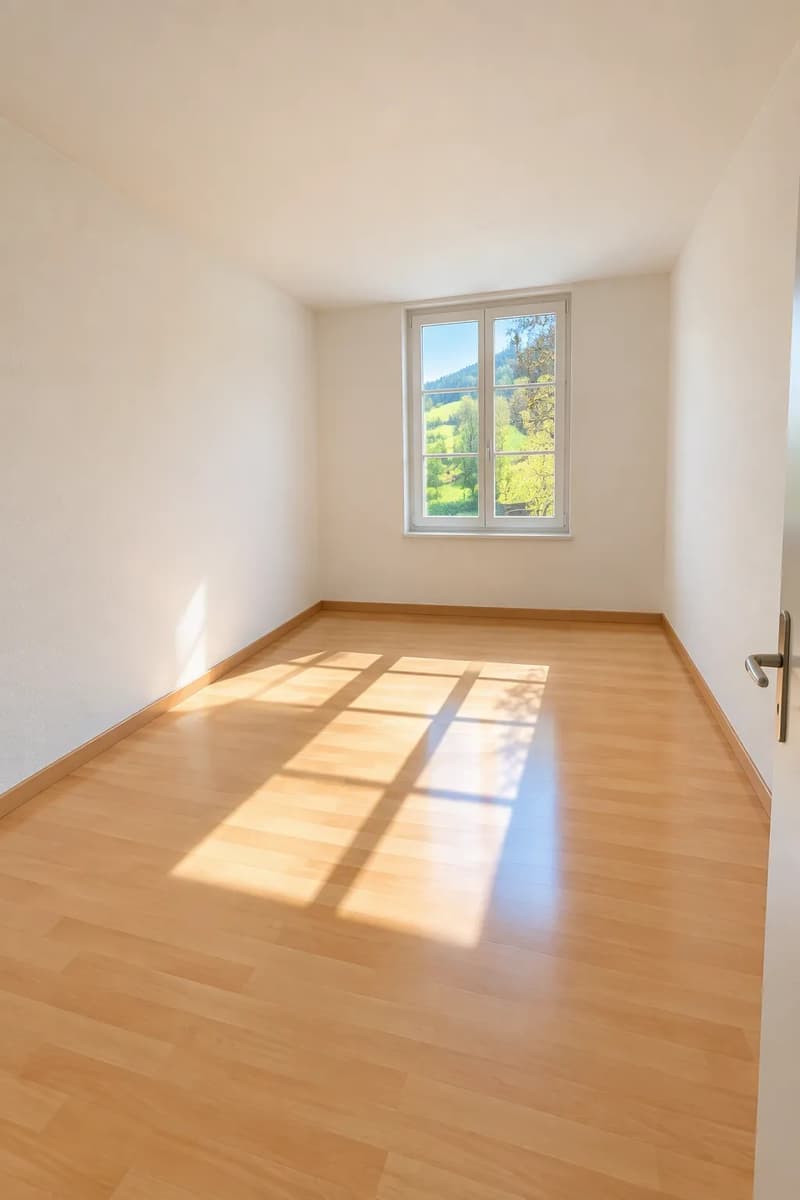 Wohnen Lauterbrunnen: 4 Zimmer, neue Küche /grosser Balkon (6)