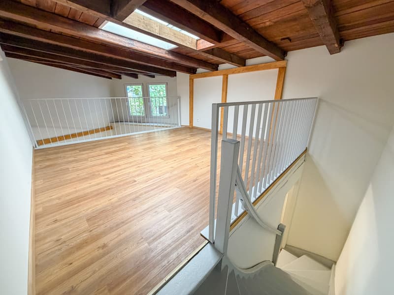 Charmanter Gewerberaum im Hinterhaus mit Galerie im Kleinbasel- frisch renoviert (3)
