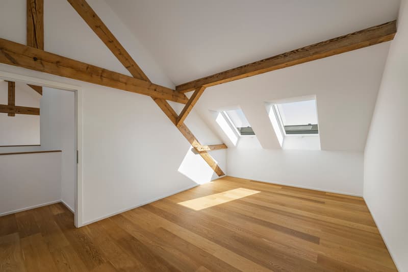 Grosszügige 2.5-Zimmer-Dachwohnung mit Charakter in Basel (7)