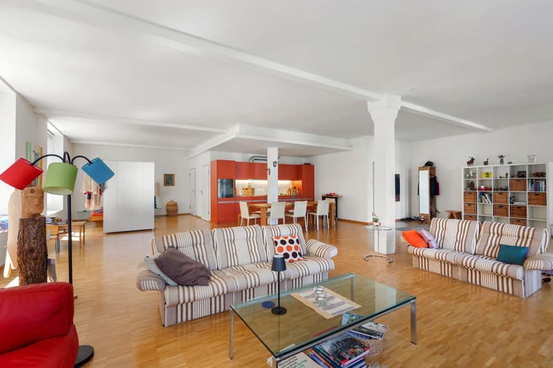 Grosse Loft-Wohnung am Walensee mit Blick auf die Churfirsten (3)