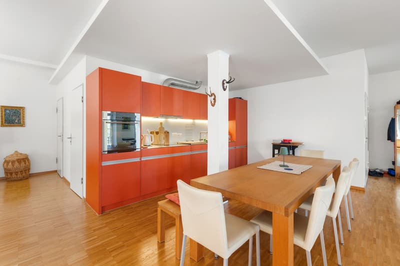 Grosse Loft-Wohnung am Walensee mit Blick auf die Churfirsten (4)