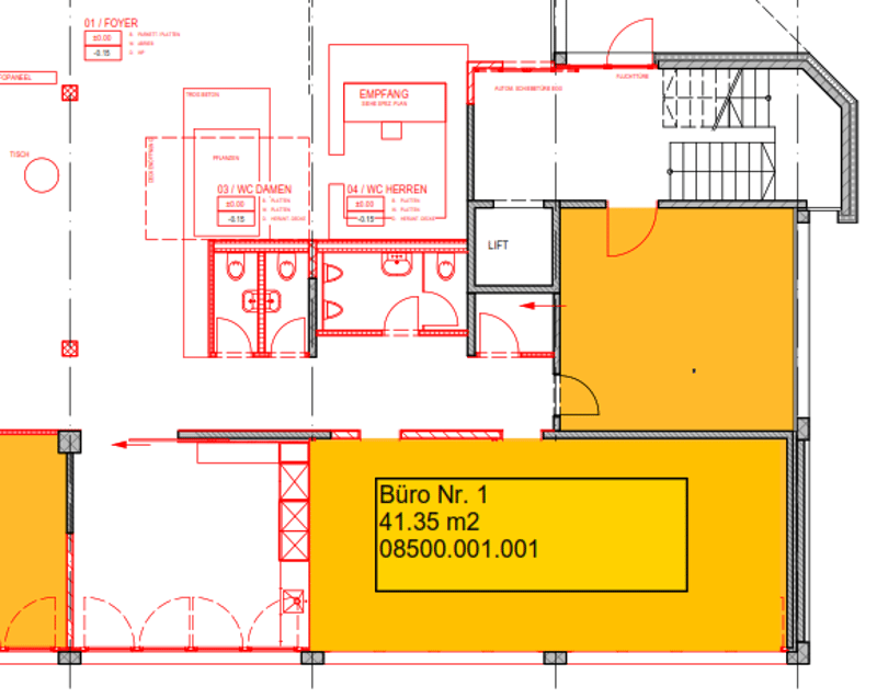 Preiswerter Büro- / Praxisraum Nr. 1 per sofort oder n. Vereinbarung (6)