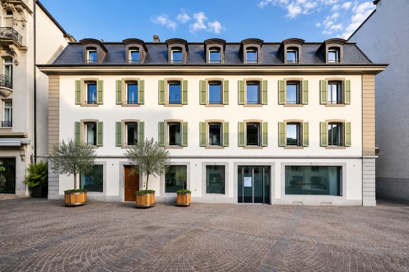 Bel-Air Nyon - Surfaces de prestige à deux pas de la gare (1)