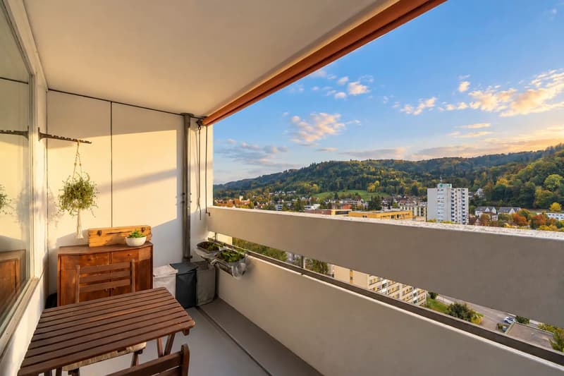 Über den Dächern von Spreitenbach - 3.5 Zimmer-Wohnung mit Weitsicht (9)