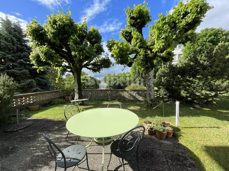 Maison mitoyenne 7 pièces avec jardin, vue sur les Alpes et le lac (7)