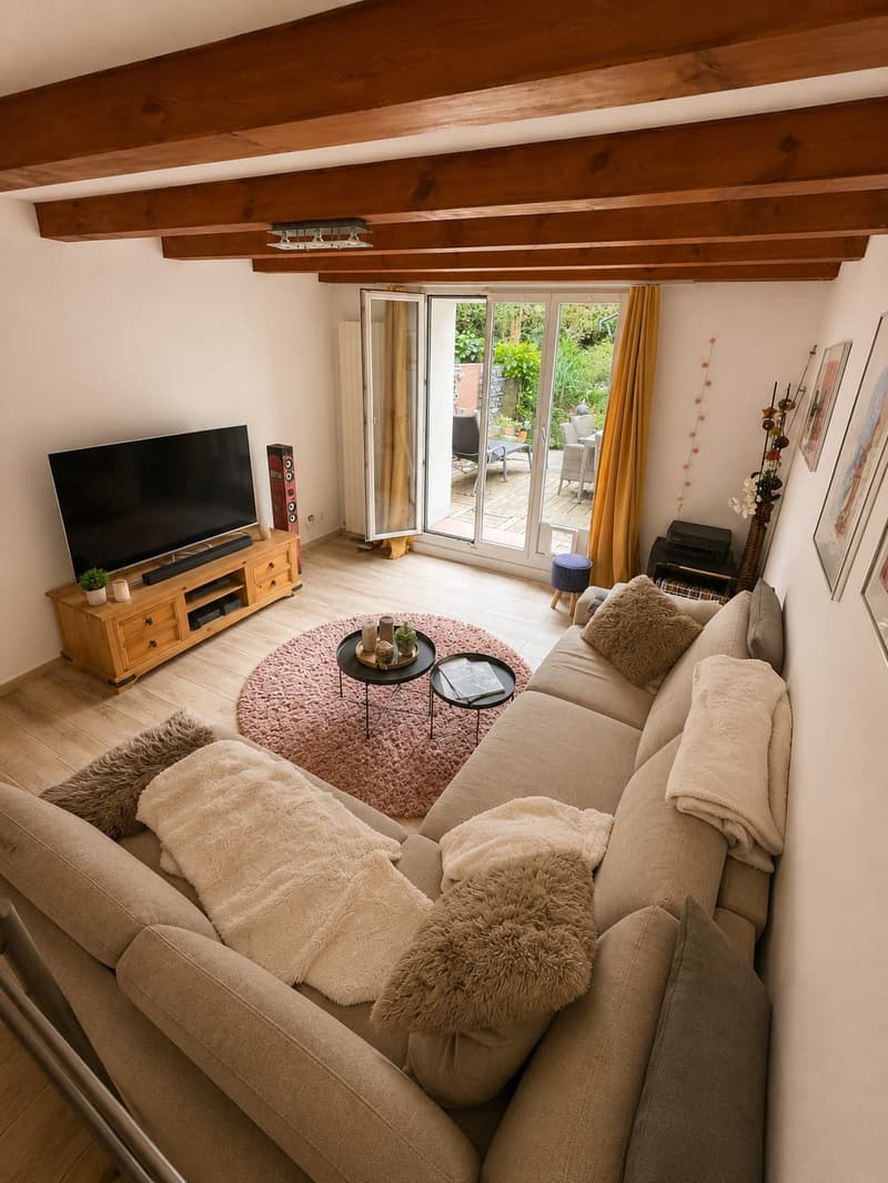Ein Zuhause mit Charakter - 5.5-Zimmer-Reiheneckhaus mit Garten in St. Gallen (1)