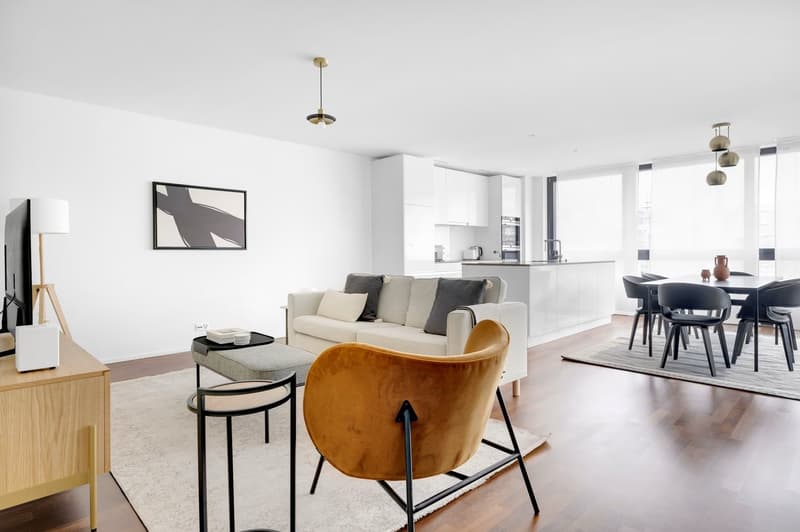 Moderne 4.5-Zimmer-Wohnung mit Balkon im Glattpark, Opfikon (1)