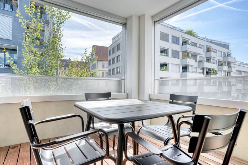 Moderne 3.5-Zimmer-Wohnung mit Minergie-Zertifikat an bester Lage in Zürich-Leimbach (4)