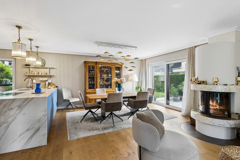 Exklusive Neubau-Villa mit Designerküche – 35 Min. ab Zürich (1)