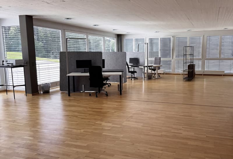 Möblierter Arbeitsplatz in stilvoller Bürogemeinschaft – Schindellegi (Höfe SZ) (1)