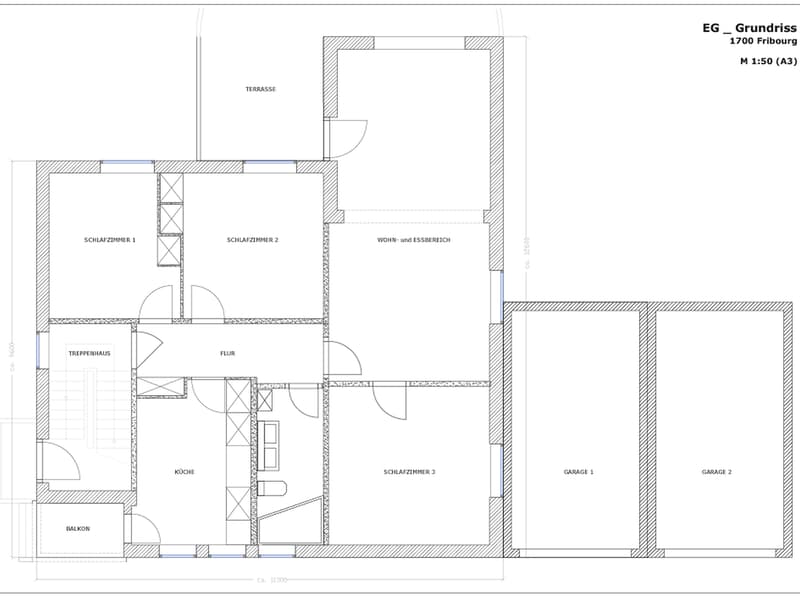 Parc Guintzet: Maison 2 appartements / Haus mit Garten in Fribourg (19)