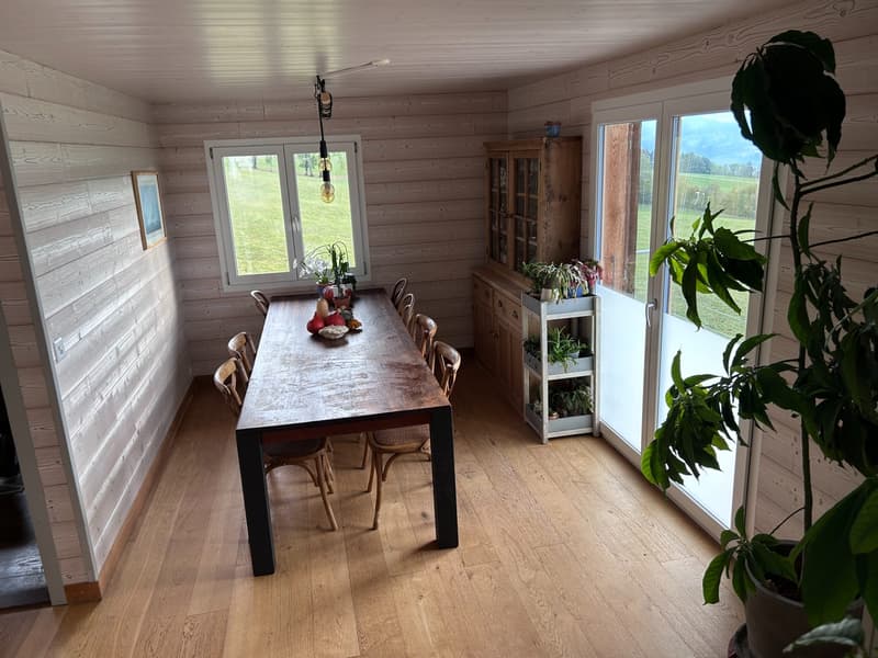 Rare à la vente – Chalet d’exception avec vue panoramique et calme absolu (5)