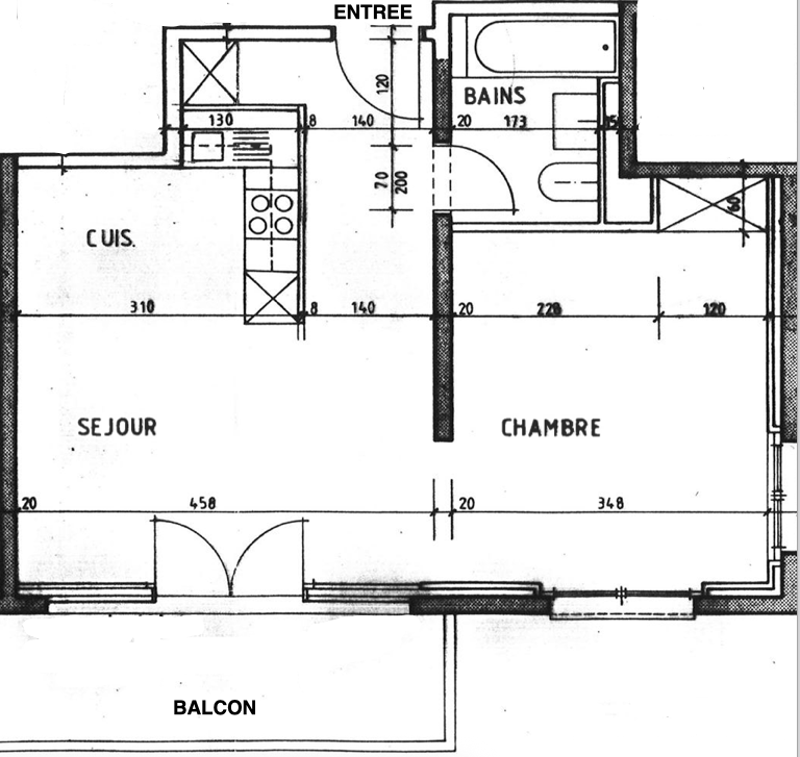 Appartement 2.5 pièces à 1min de la gare de Martigny (6)