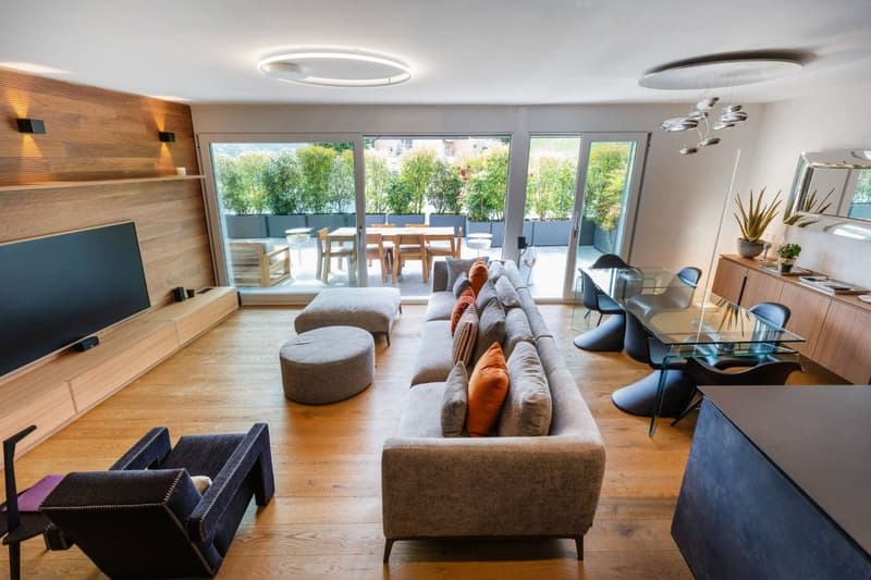 VENDESI Manno Spazio, luce e stile: esclusivo duplex di 5.5 locali con grande terrazza (10)