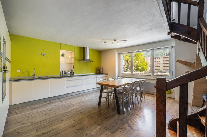 Charmant duplex de 4.5 pièces à Martigny – Cachet historique et confort moderne (2)