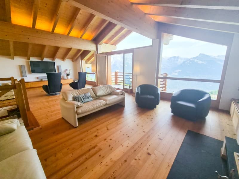 Exceptional chalet on the edge of the bisse and near ski slopes! (6)