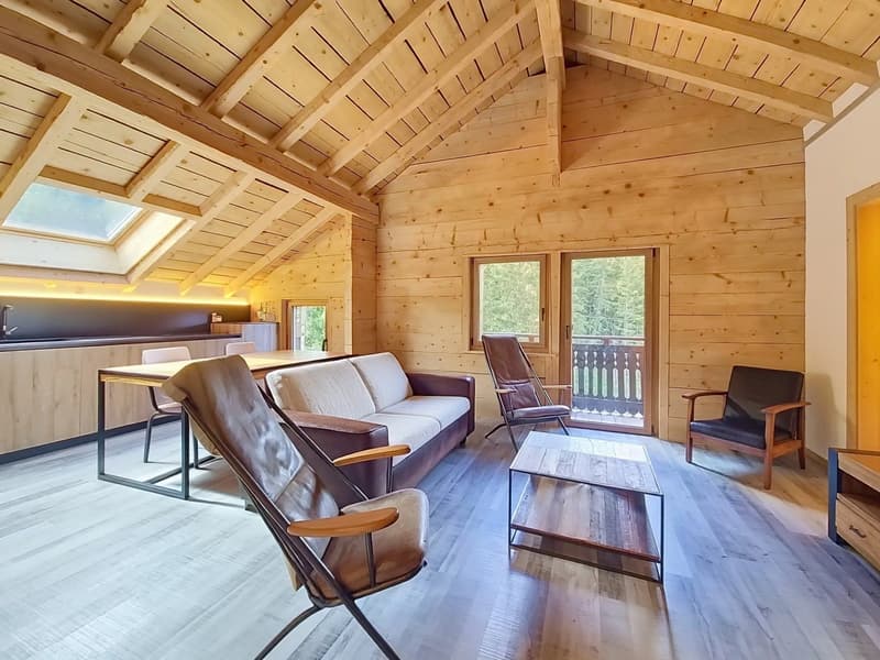 3 bedrooms apartment in Planchouet (Nendaz) in the heart of the forest! (2)