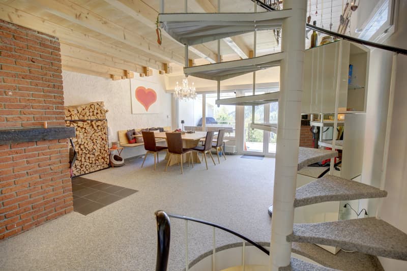 In the heart of the forest, beautiful semi-detached house in Champex-Lac! (5)