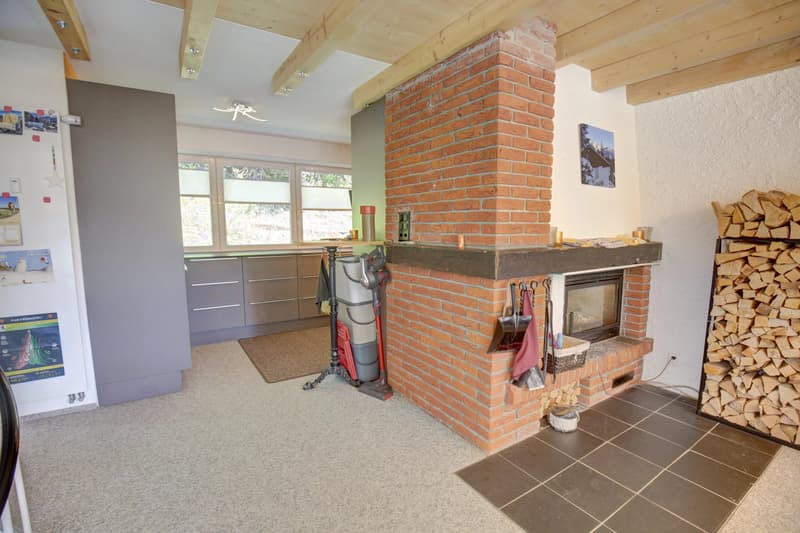 In the heart of the forest, beautiful semi-detached house in Champex-Lac! (8)