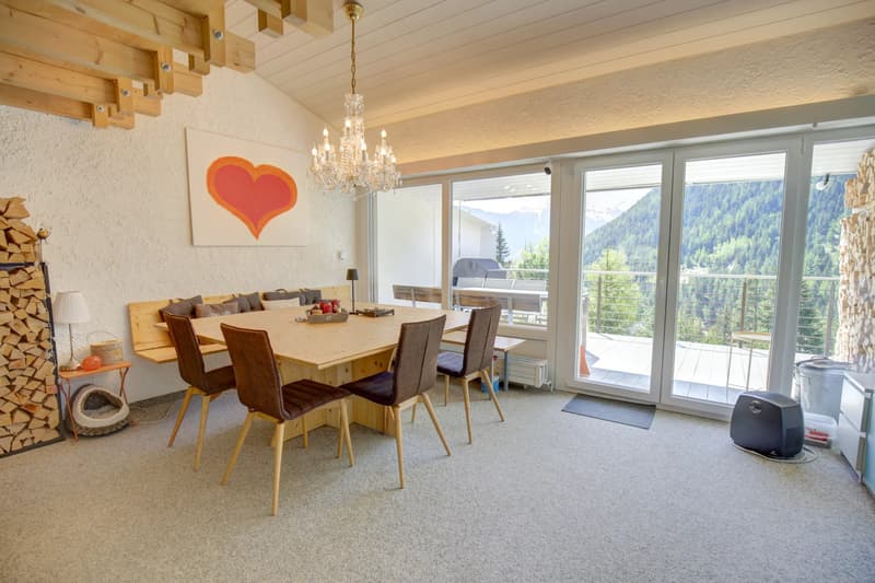 In the heart of the forest, beautiful semi-detached house in Champex-Lac! (2)