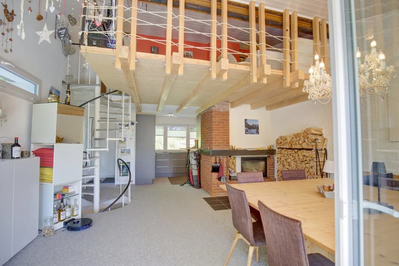 In the heart of the forest, beautiful semi-detached house in Champex-Lac! (7)