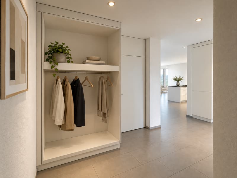 Eingangs mit Garderobe