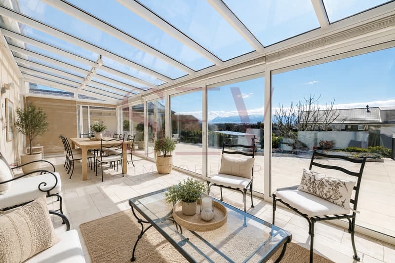 Magnifique veranda chauffée de 24m 2