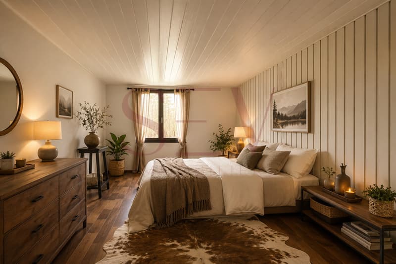 2 logements de 3.5 pièces - Chalet de caractère avec vue dégagée (5)