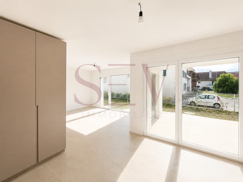 PORTES OUVERTES, Superbe 3.5 pièces neuf avec terrasse & jardin (3)