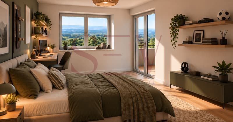 NOUVELLE PROMOTION - 2 maisons contemporaines à La Praz (5)
