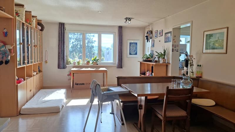 Attraktive 4.5-Zimmer-Wohnung mit Cheminée in Biberist und viel Gestaltungsspielraum (5)