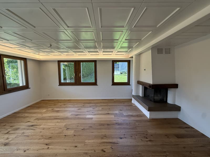 Wohnzimmer, Kamin