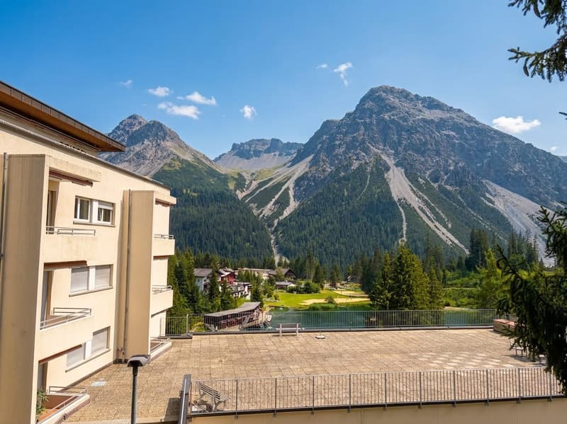 helle 1-Zimmerwohnung in Arosa - mit Zweitwohnungsstatus (1)