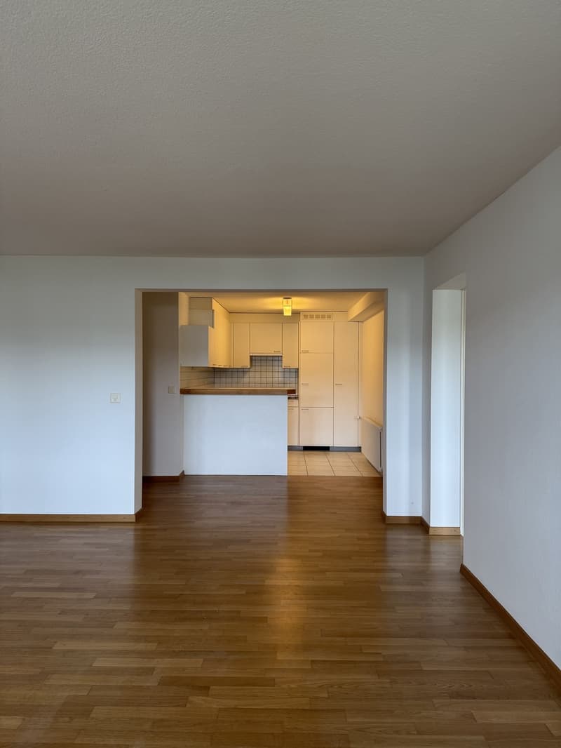 Grosszügige 3-Zimmerwohnung mit Sitzplatz an der Unterortstrasse 14 in Au (1)