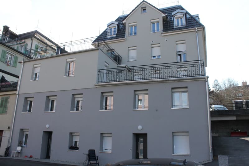 Neuwertiges Mehrfamilienhaus mit 9 Einheiten in Wittenbach kaufen (2)