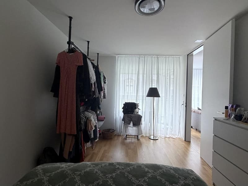 Moderne 2.5-Zimmer-Wohnung mit Balkon und Stadtblick in Zürich-Binz (4)