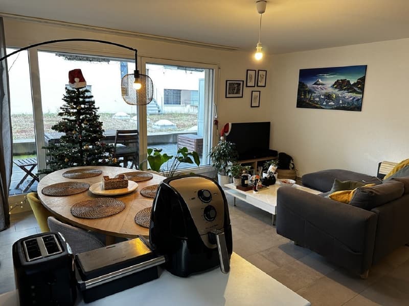 Moderne 2 pièces appartement avec balcon à Lausanne-Sévelin (6)