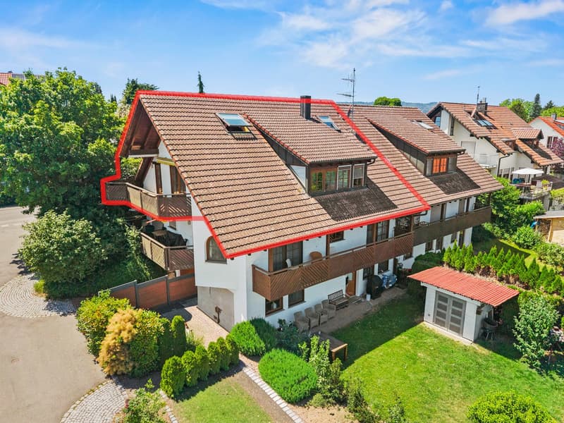 Charmante 5.5-Zimmer-Dachgeschosswohnung mit Panoramablick in Gaienhofen (2)