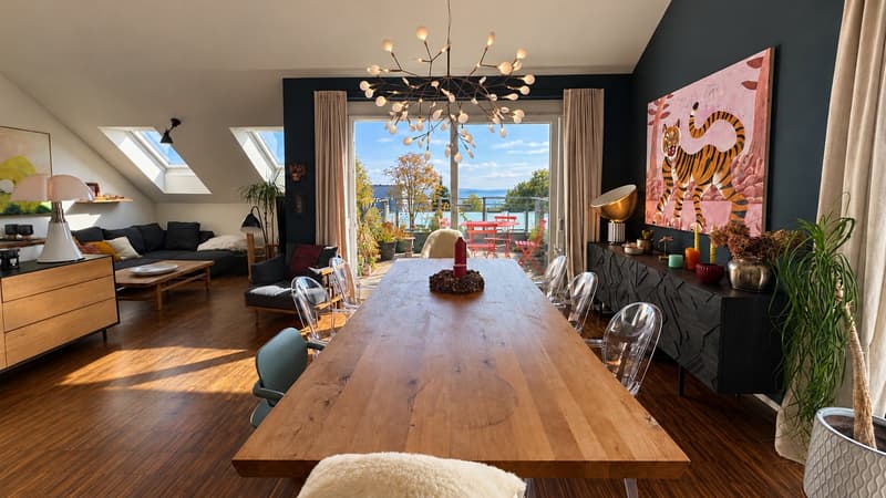 See. Berge. Zuhause. – Eine besondere Maisonette mit Panoramablick (1)
