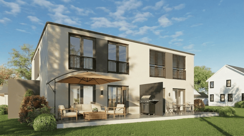 Aureus 1 - Haus Rückseite