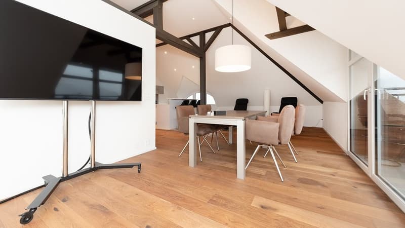 Wohnzimmer mit TV